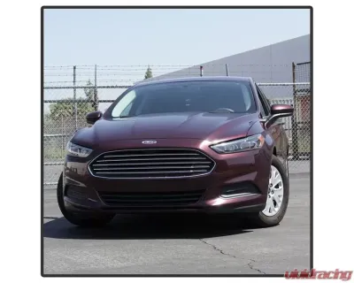 Xtune Black Light Tube DRL Halogen Projector Headlights Ford Fusion 2013-2016 - PRO-JH-FFU13-LB-BK