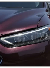 Xtune Black Light Tube DRL Halogen Projector Headlights Ford Fusion 2013-2016                                     - PRO-JH-FFU13-LB-BK - Image 12