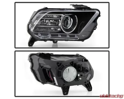 Xtune OE Right Passenger Side Xenon OE Projector Headlights Ford Mustang 2013-2014 - PRO-JH-FM13-HID-OE-R