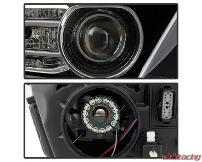 Xtune OE Right Passenger Side Xenon OE Projector Headlights Ford Mustang 2013-2014 - PRO-JH-FM13-HID-OE-R