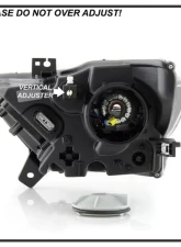 Xtune OE Right Passenger Side Xenon HID LED DRL Projector Headlights Ford Mustang 2015-2017                                     - PRO-JH-FM15-HID-OE-R - Image 5