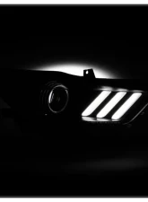 Xtune OE Right Passenger Side Xenon HID LED DRL Projector Headlights Ford Mustang 2015-2017                                     - PRO-JH-FM15-HID-OE-R - Image 7