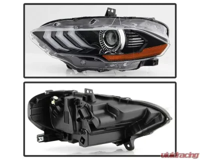 Xtune OE Left Driver Side Full LED Projector Headlight Ford Mustang 2018-2020 - PRO-JH-FM18-LED-OE-L