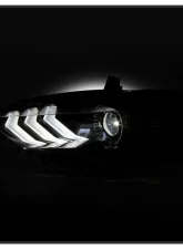 Xtune OE Left Driver Side Full LED Projector Headlight Ford Mustang 2018-2020                                     - PRO-JH-FM18-LED-OE-L - Image 7