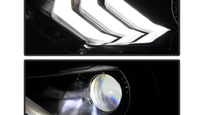 Xtune OE Left Driver Side Full LED Projector Headlight Ford Mustang 2018-2020                                     - PRO-JH-FM18-LED-OE-L - Image 8