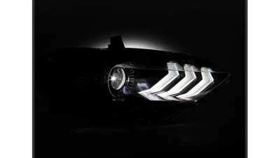 Xtune OE Right Passenger Side Full LED Projector Headlight Ford Mustang 2018-2020                                     - PRO-JH-FM18-LED-OE-R - Image 7