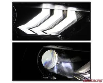 Xtune OE Right Passenger Side Full LED Projector Headlight Ford Mustang 2018-2020 - PRO-JH-FM18-LED-OE-R