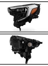 Xtune OE Left Driver Side LED Projector Headlights GMC Terrain 2018-2022                                     - PRO-JH-GTE18-FLED-OE-L - Image 2