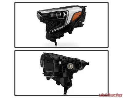 Xtune OE Left Driver Side LED Projector Headlights GMC Terrain 2018-2022 - PRO-JH-GTE18-FLED-OE-L