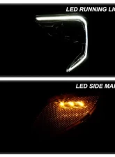 Xtune OE Left Driver Side LED Projector Headlights GMC Terrain 2018-2022                                     - PRO-JH-GTE18-FLED-OE-L - Image 11