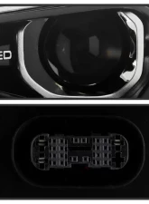 Xtune OE Left Driver Side LED Projector Headlights GMC Terrain 2018-2022                                     - PRO-JH-GTE18-FLED-OE-L - Image 3