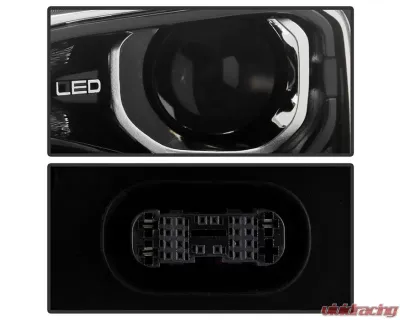 Xtune OE Left Driver Side LED Projector Headlights GMC Terrain 2018-2022 - PRO-JH-GTE18-FLED-OE-L