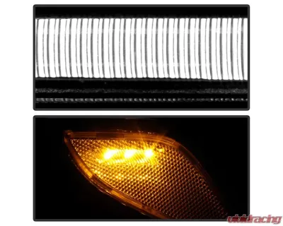 Xtune OE Left Driver Side LED Projector Headlights GMC Terrain 2018-2022 - PRO-JH-GTE18-FLED-OE-L