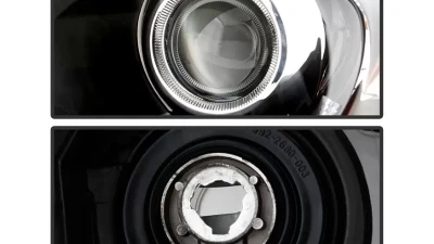 Xtune Black LED Blue Start / Sequential Signal DRL Projector Headlights Honda Accord 4Dr 2013-2015                                     - PRO-JH-HA14-4D-SLED-BK - Image 3