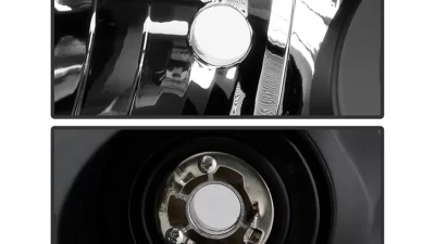 Xtune Black LED Blue Start / Sequential Signal DRL Projector Headlights Honda Accord 4Dr 2013-2015                                     - PRO-JH-HA14-4D-SLED-BK - Image 4