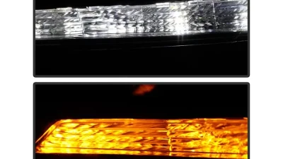 Xtune Black LED Blue Start / Sequential Signal DRL Projector Headlights Honda Accord 4Dr 2013-2015                                     - PRO-JH-HA14-4D-SLED-BK - Image 10