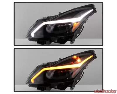 Xtune Black Smoked LED Projector Headlights w/ Sequential Xtune Black Smoked LED Projector Headlights w/ Sequential