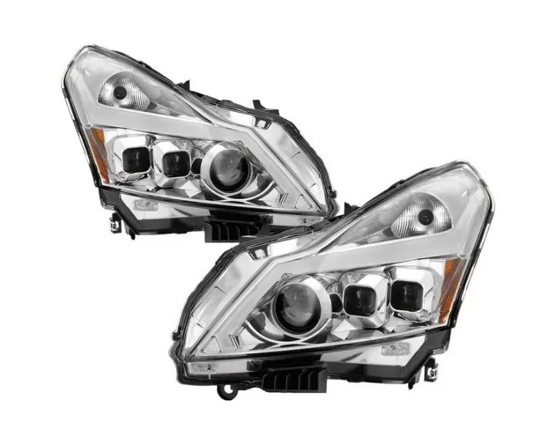 xtune pro-jh-ig3507-4d-lb-c chrome LED projector headlights