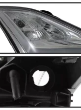 Xtune Chrome DRL Light Bar Projector Headlights with Sequential Turn Signal Infiniti G37 Coupe 2008-2013                                     - PRO-JH-IG3708-2D-LB-C - Image 4