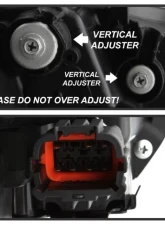Xtune Chrome DRL Light Bar Projector Headlights with Sequential Turn Signal Infiniti G37 Coupe 2008-2013                                     - PRO-JH-IG3708-2D-LB-C - Image 5