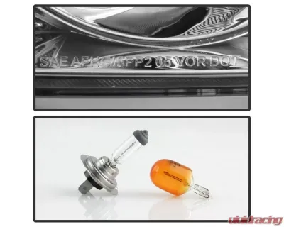 Xtune Chrome DRL Light Bar Projector Headlights with Sequential Turn Signal Infiniti G37 Coupe 2008-2013 - PRO-JH-IG3708-2D-LB-C