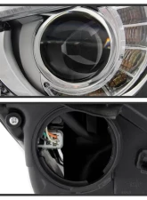 Xtune OE Left Driver Side Projector Headlights Infiniti Q50 4Dr 2014-2017                                     - PRO-JH-IQ5014-4D-OE-L - Image 3