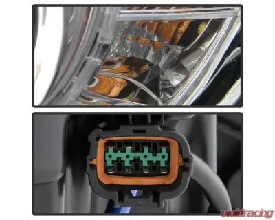 Xtune OE Left Driver Side Projector Headlights Infiniti Q50 4Dr 2014-2017 - PRO-JH-IQ5014-4D-OE-L