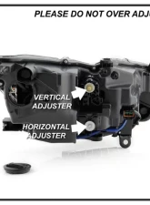 Xtune OE Left Driver Side Projector Headlights Infiniti Q50 4Dr 2014-2017                                     - PRO-JH-IQ5014-4D-OE-L - Image 5