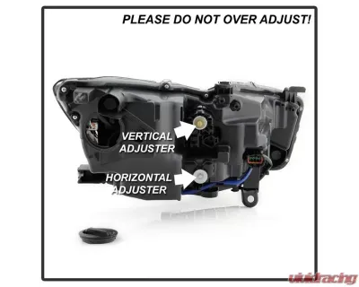 Xtune OE Left Driver Side Projector Headlights Infiniti Q50 4Dr 2014-2017 - PRO-JH-IQ5014-4D-OE-L