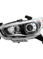 Xtune OE Left Driver Side Xenon HID Projector Headlight Infiniti JX35 | QX60 2013-2015                                     - PRO-JH-IQX6014-HID-OE-L - Image 6