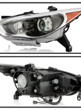 Xtune OE Left Driver Side Xenon HID Projector Headlight Infiniti JX35 | QX60 2013-2015                                     - PRO-JH-IQX6014-HID-OE-L - Image 2
