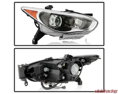 Xtune OE Right Passenger Side Xenon HID Projector Headlight Infiniti JX35 | QX60 2013-2015 - PRO-JH-IQX6014-HID-OE-R