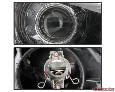 Xtune OE Right Passenger Side Xenon HID Projector Headlight Infiniti JX35 | QX60 2013-2015 - PRO-JH-IQX6014-HID-OE-R