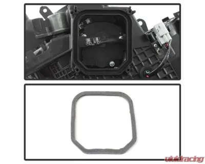 Xtune OE Left Driver Side HID/AFS Projector Headlight Lexus ES350 2007-2009 - PRO-JH-LES07-AFS-OE-L