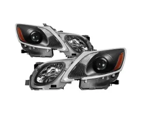 Xtune Black OE Style Projector Headlights Lexus GS 2006-2011