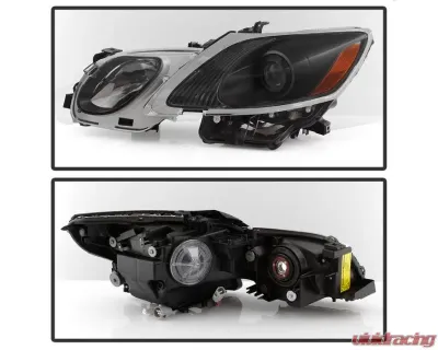 Xtune Black OE Style Projector Headlights Lexus GS 2006-2011 - PRO-JH-LGS06-AFS-AM-BK