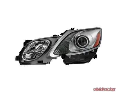 Xtune Chrome Left Driver Side OE Style Projector Headlights Lexus GS 2006-2011 - PRO-JH-LGS06-AFS-AM-C-L