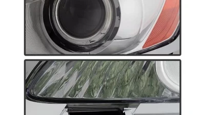 Xtune Chrome Left Driver Side OE Style Projector Headlights Lexus GS 2006-2011                                     - PRO-JH-LGS06-AFS-AM-C-L - Image 4