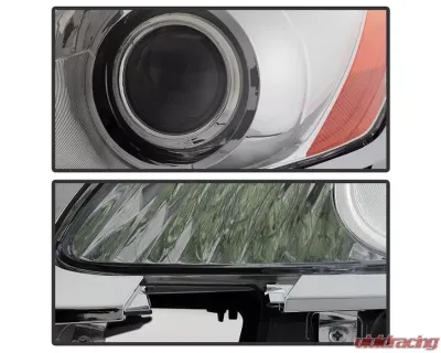 Xtune Chrome Left Driver Side OE Style Projector Headlights Lexus GS 2006-2011 - PRO-JH-LGS06-AFS-AM-C-L