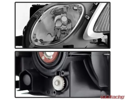 Xtune Chrome Left Driver Side OE Style Projector Headlights Lexus GS 2006-2011 - PRO-JH-LGS06-AFS-AM-C-L