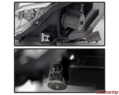 Xtune Chrome Left Driver Side OE Style Projector Headlights Lexus GS 2006-2011 - PRO-JH-LGS06-AFS-AM-C-L