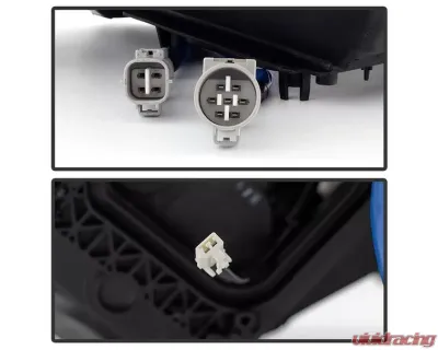 Xtune Chrome Left Driver Side OE Style Projector Headlights Lexus GS 2006-2011 - PRO-JH-LGS06-AFS-AM-C-L