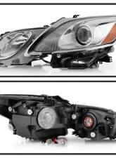 Xtune Chrome OE Style Projector Headlights Set Lexus GS 2006-2011                                     - PRO-JH-LGS06-AFS-OE-SET - Image 2