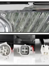 Xtune Chrome OE Style Projector Headlights Set Lexus GS 2006-2011                                     - PRO-JH-LGS06-AFS-OE-SET - Image 7