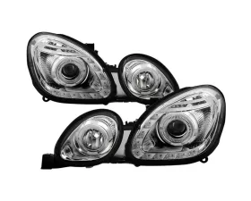 Xtune Chrome Halo Projector Headlights Lexus GS300 | GS400 | GS430 1998-2005
