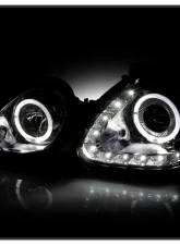 Xtune Chrome Halo Projector Headlights Lexus GS300 | GS400 | GS430 1998-2005                                     - PRO-JH-LGS98-LED-C - Image 8