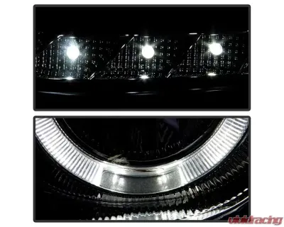 Xtune Chrome Halo Projector Headlights Lexus GS300 | GS400 | GS430 1998-2005 - PRO-JH-LGS98-LED-C