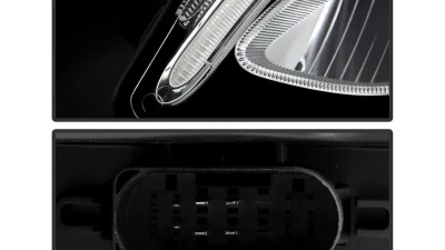 Xtune Chrome Full LED Projector Headlights Mercedes Benz GLC 2016-2019                                     - PRO-JH-MBGLC16-LED-C - Image 5