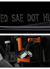 Xtune Chrome Full LED Projector Headlights Mercedes Benz GLC 2016-2019                                     - PRO-JH-MBGLC16-LED-C - Image 6