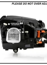 Xtune Chrome Full LED Projector Headlights Mercedes Benz GLC 2016-2019                                     - PRO-JH-MBGLC16-LED-C - Image 7